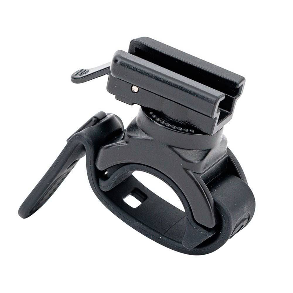 Zefal Supervision handlebar mount for front light sets with adjustable silicone strap, bicycle accessories, lightweight and secure.