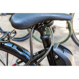 Zefal K-Traz C6 bike cable lock with springless system and mounting clip, designed for secure bicycle accessories.