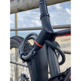 Zefal K-Traz C9 cable lock with mounting clip and three keys, bike security accessory, durable steel coil lock for bicycles