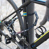 Zefal K-Traz F16L folding bike lock with double locking system and 95cm cable, made of durable metal for bike security.