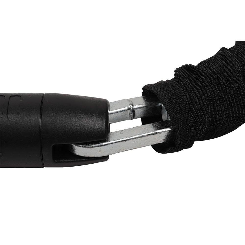 Zefal K-Traz M12 coded bike chain lock in black, 80cm length with 4-digit combination for secure cycling accessories.