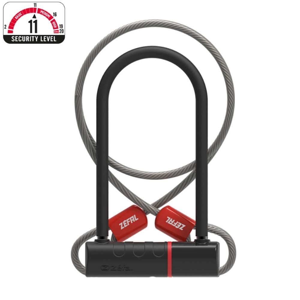 Zefal D-Locks - K-Traz U11 U-Lock With Cable