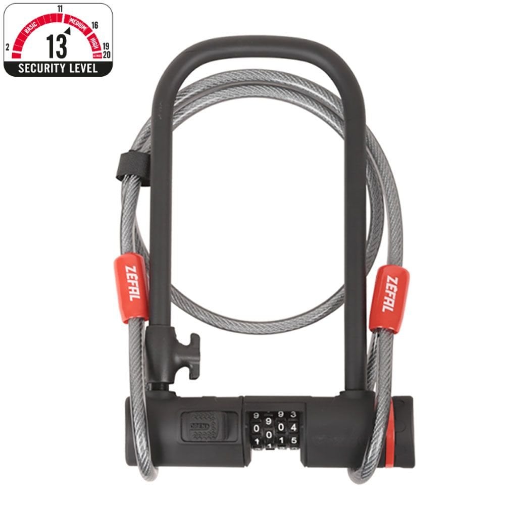 Zefal D-Locks - K-Traz U13 Code + Cable U-Lock