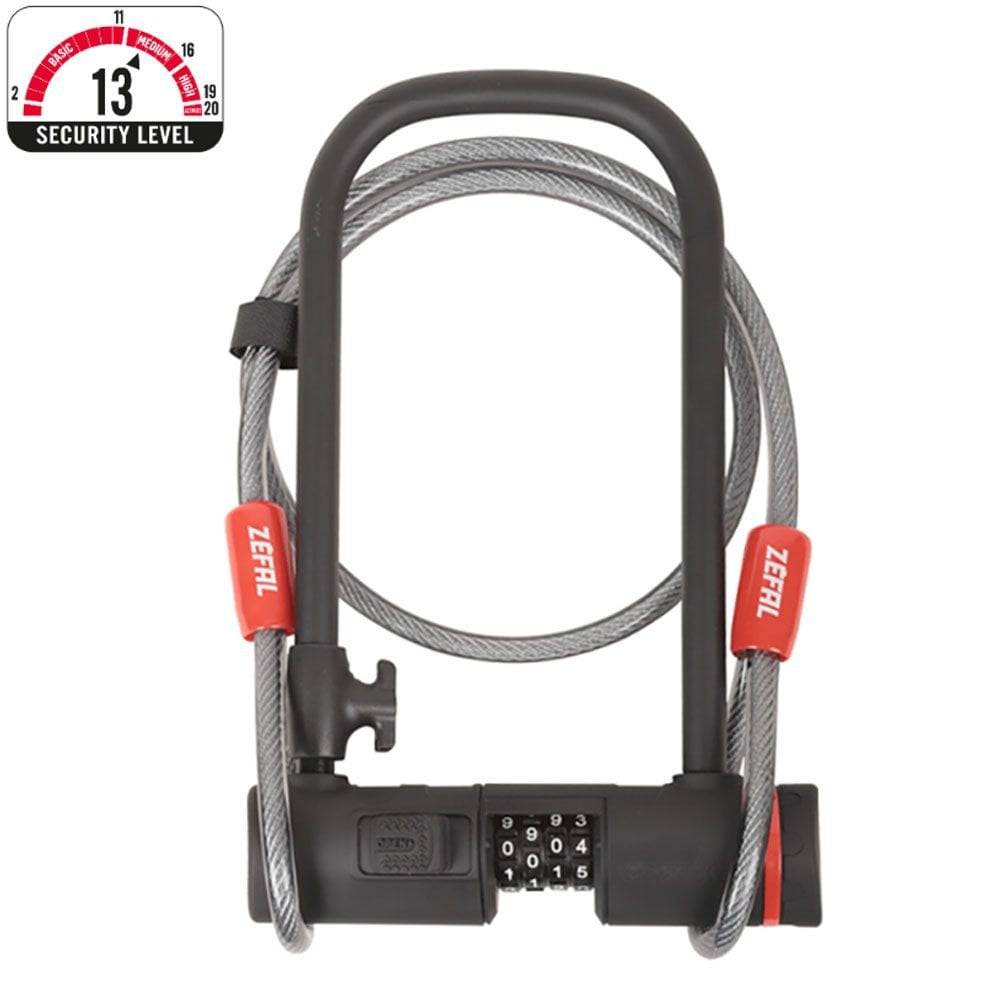 Zefal D-Locks - K-Traz U13 Code + Cable U-Lock