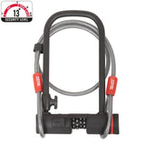Zefal D-Locks - K-Traz U13 Code + Cable U-Lock