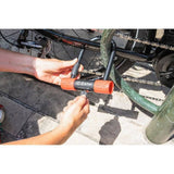 Zefal K-Traz U13 S U-Lock bike D-lock with hardened steel construction and adjustable mount for secure bicycle locking.
