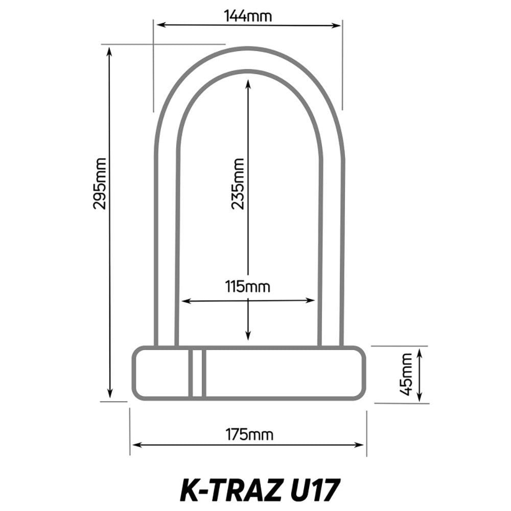 Zefal D-Locks - K-Traz U17 U-Lock