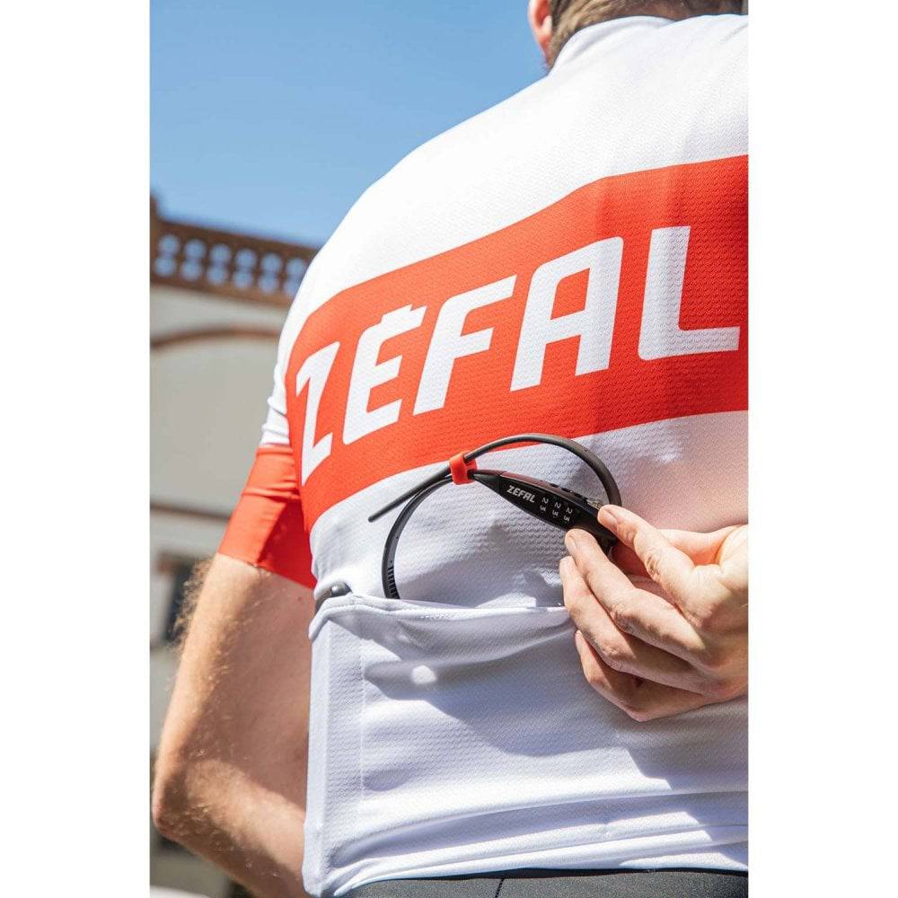 Zefal K-Traz Zip3 bike cable lock with 3-digit combination, black security accessory for bike protection.