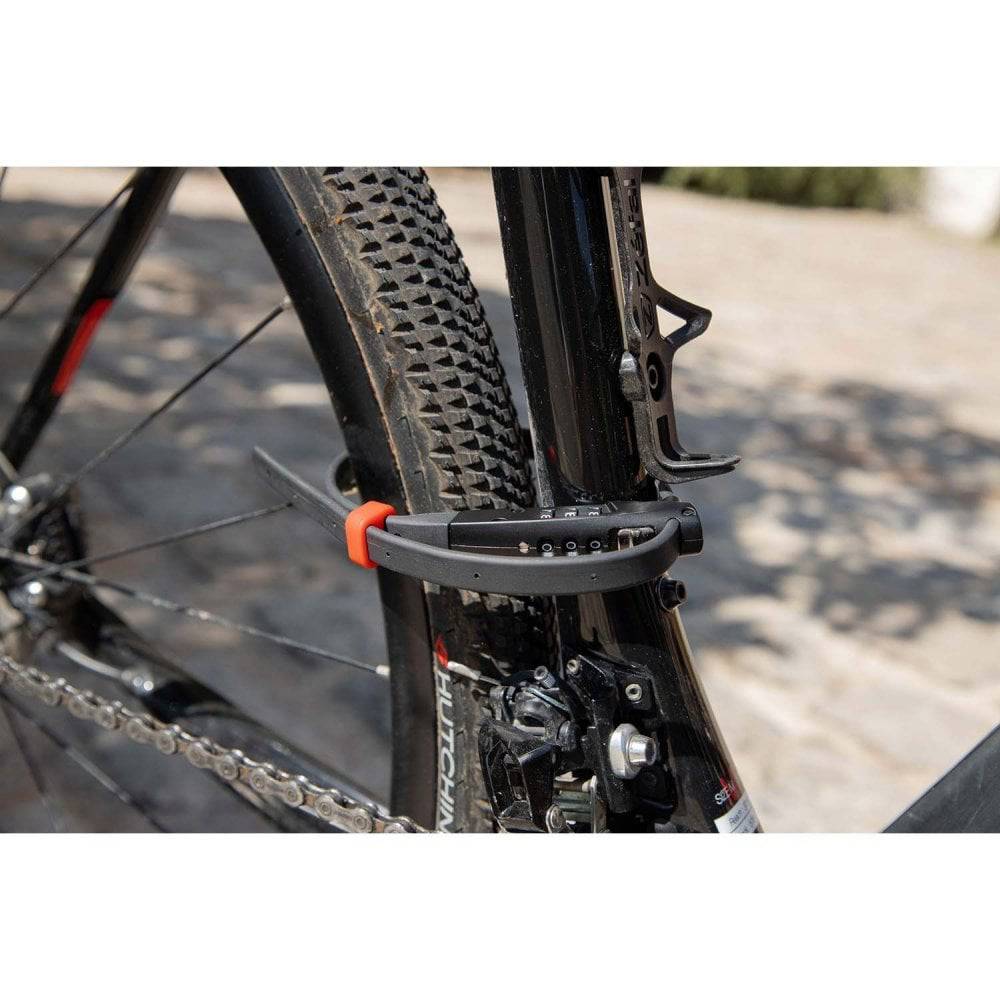 Zefal K-Traz Zip3 bike cable lock with 3-digit combination code, black security accessory for bicycles