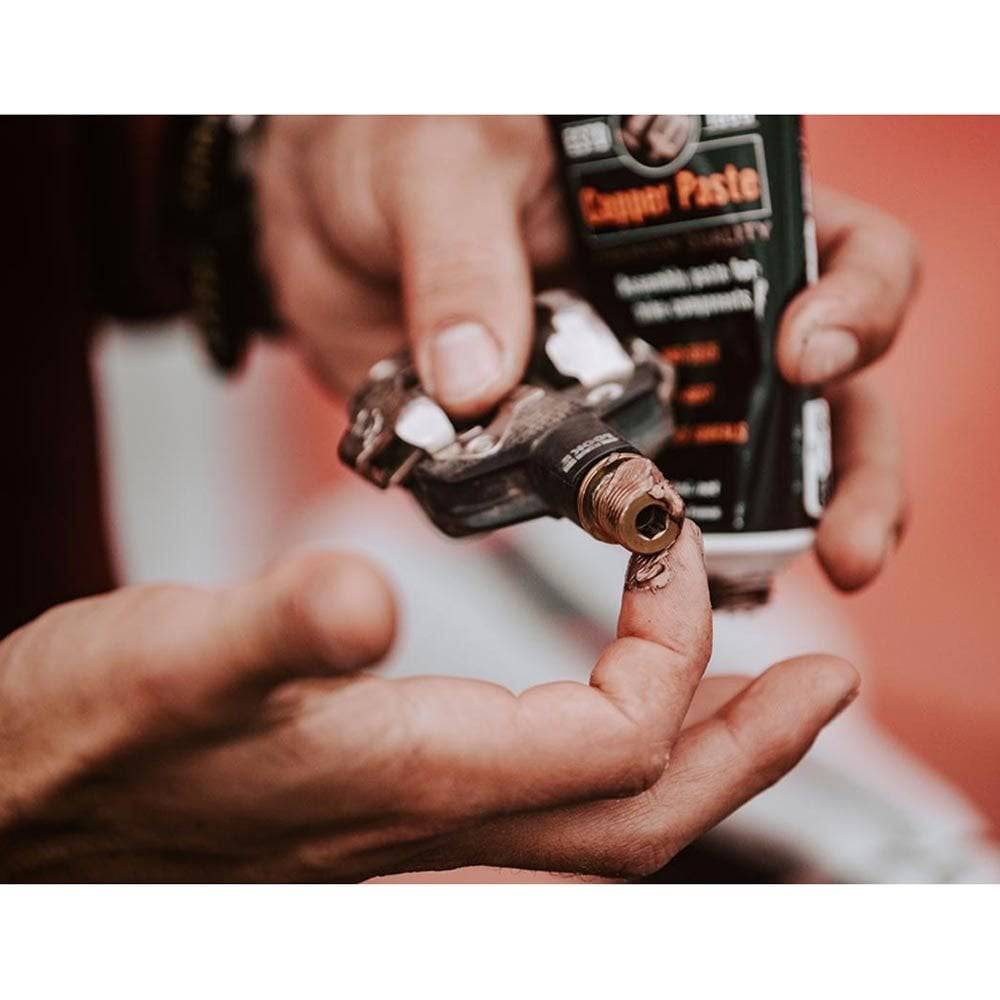 Zefal Copper Paste lubrication for bikes, showing a tube of anti-seize and rust protection for bicycle workshop use