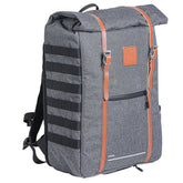 Zefal Urban backpack and pannier bag with 27L capacity, laptop compartment, and rain cover for cycling or commuting.
