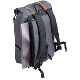 Zefal Urban backpack and pannier bag with 27L capacity, laptop compartment, and rain cover for cycling or commuting.