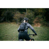 Zefal Z Hydro Enduro hydration backpack with 3L water bladder and panniers, designed for cycling and outdoor adventures.