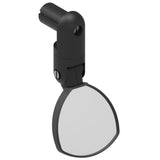 Zefal Spin 25 road bike mirror for drop handlebars, adjustable and foldable bike accessory, featuring a compact, ergonomic design.