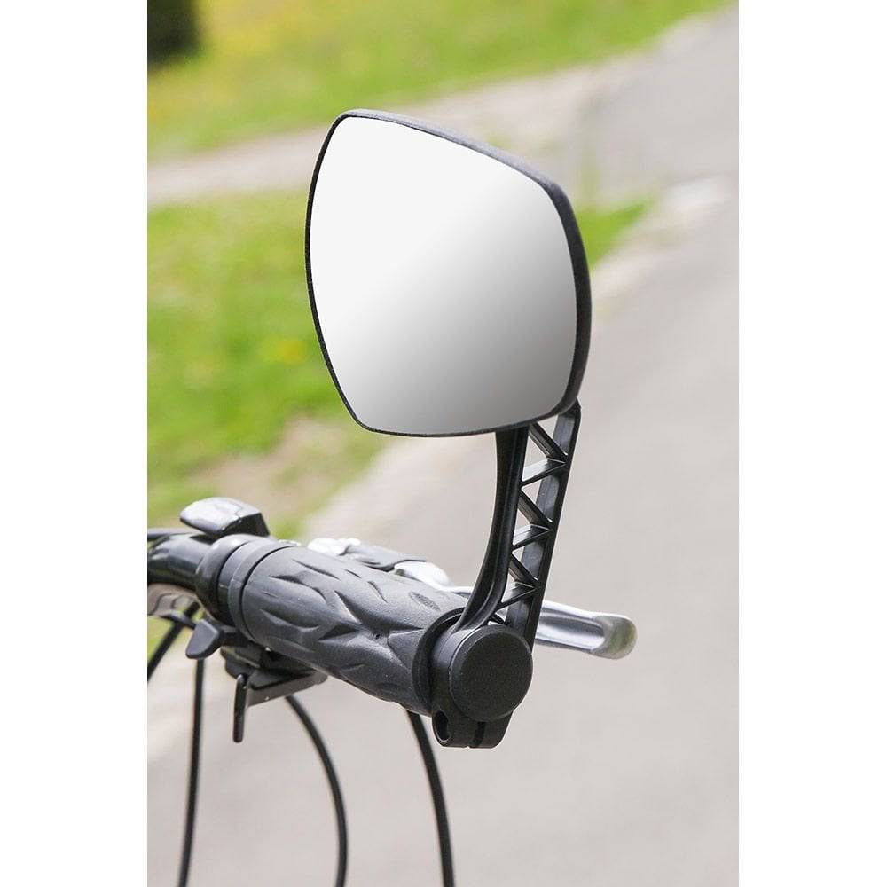 Zefal ZL Tower 56 bike mirror with convex lens, handlebar mount for city and e-bikes, rearview accessory for cycling safety