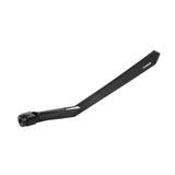 Zefal Road Guards Deflector RC50 rear mudguard for city and hybrid bikes, made of durable black plastic.