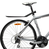 Zefal RC50 Road Guards Deflector rear mudguard attached to a city bike, designed to protect against mud and water splashes.