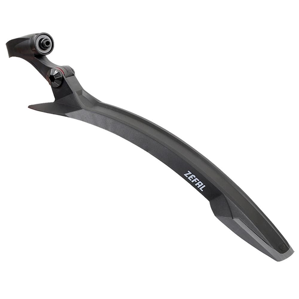 Zefal Mountain Guards RM60 rear clip-on mudguard with reflective ring for 26 and 27.5-inch mountain bike wheels.