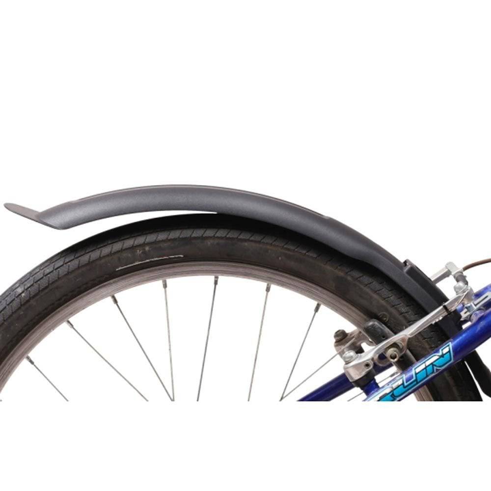 Zefal Kid mudguard set for 16 and 20-inch bikes, durable plastic fenders with mounting hardware for kids' bicycles.