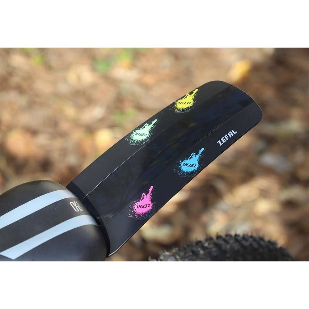 Zefal Kids MTB mudguard set for 16 and 20-inch children's mountain bikes, quick mount, durable plastic accessories