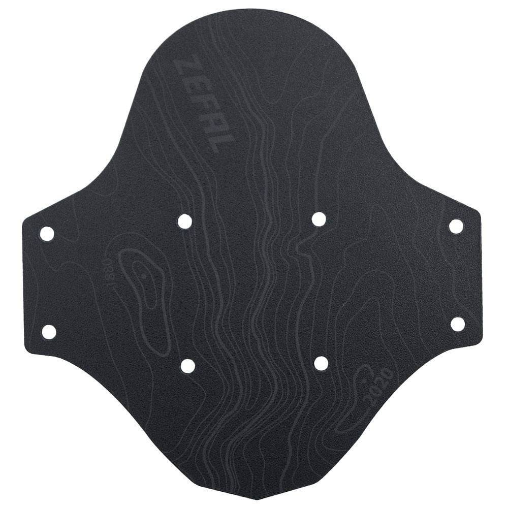 Zefal Shield Lite front mudguard for gravel bikes, universal fit, designed to protect against mud and water during rides.
