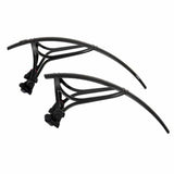 Zefal Shield R35 Road Mudguard Set for 700c bikes, universal mounts, durable plastic for road bike protection, accessories.