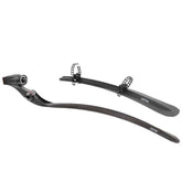 Zefal Road Guards Set with Swan rear and Croozer front mudguards for road bikes, bicycle accessories, in black color