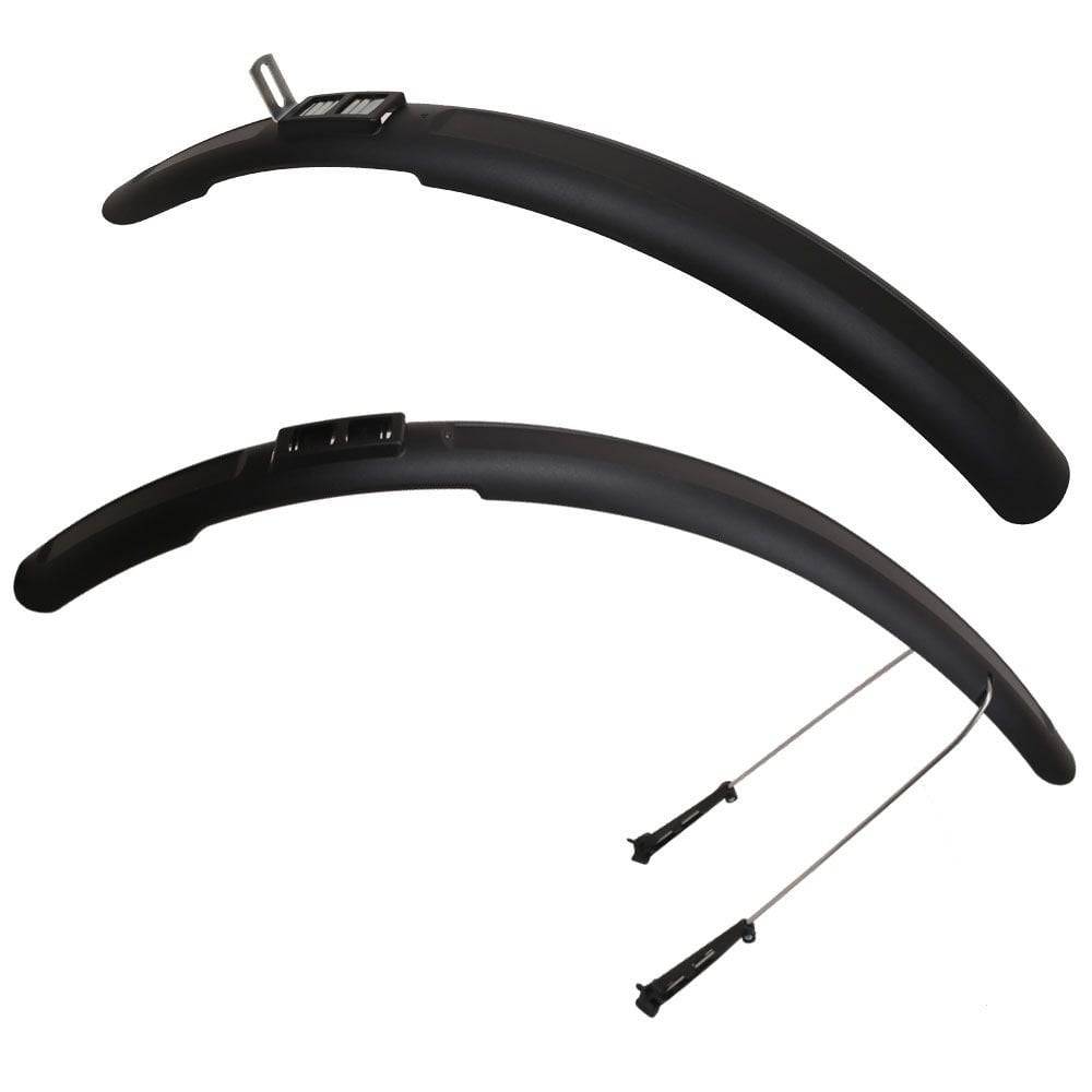 Zefal Mountain Guards Trail 65 set of front and rear mudguards for MTB bikes with wheels up to 2.4 inches, outdoor cycling accessories