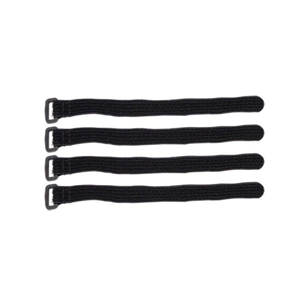 Zefal mudguard strap set with reusable silicone-coated mounts and spares for bike mudguards and accessories.