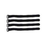 Zefal mudguard strap set with reusable silicone-coated mounts and spares for bike mudguards and accessories.