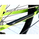 Zefal Chainstay Armour mountain bike frame protection stickers attached to bike chainstay for added durability and protection.