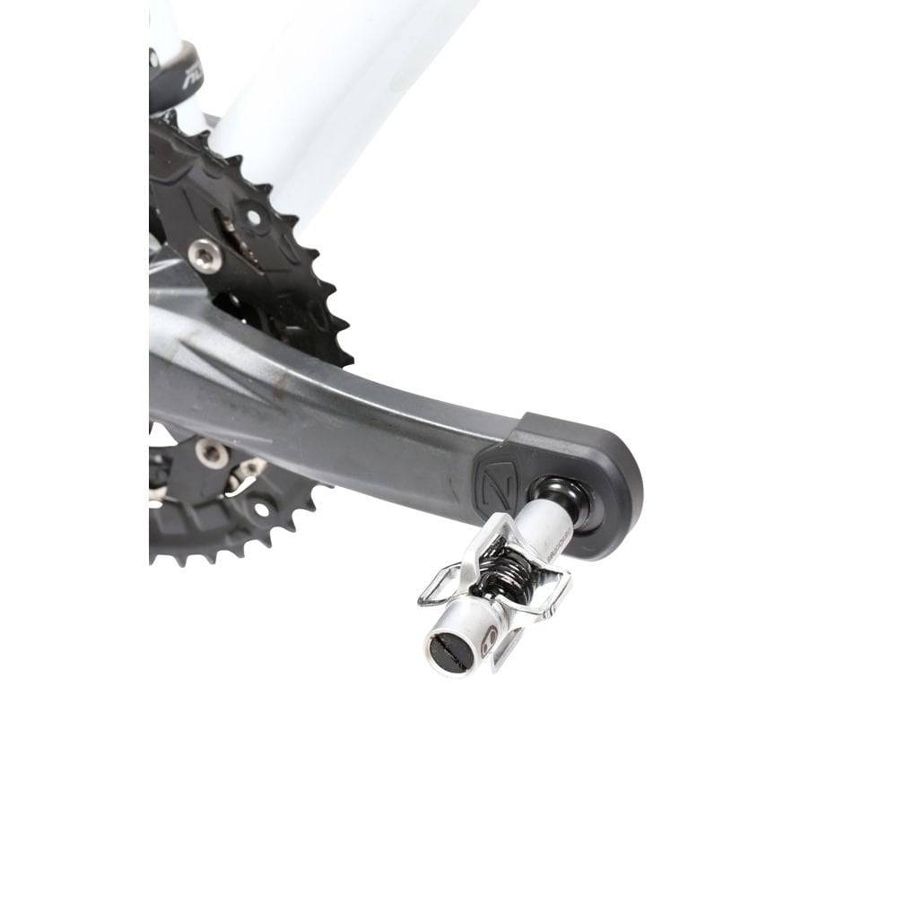 Zefal Crank Armour XL bike protection accessory for larger cranks and e-bikes, shown on a bike with visible crank components.