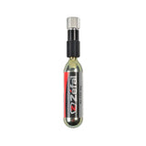 Zefal Ez Control CO2 hand pump for Presta and Schrader valves, compact inflator with easy-to-use controls and portable design.