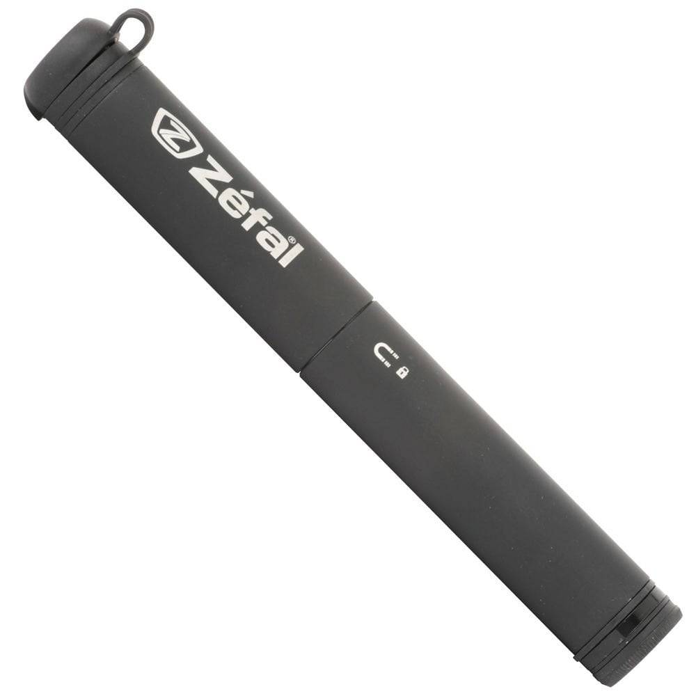 Zefal EZ Max FC bike CO2 inflator and mini hand pump with Z-Turn valve system, compact cycling accessories for quick tire inflation.