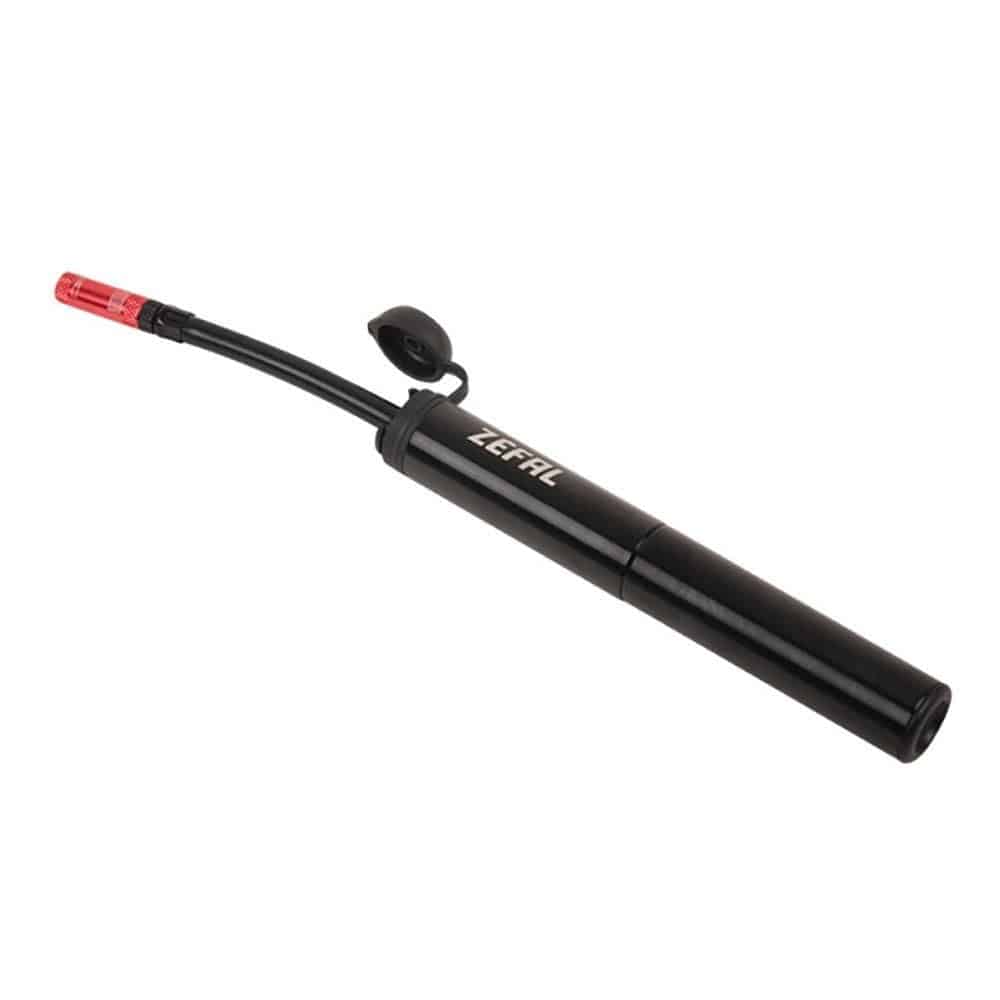 Zefal Gravel Mini Pump for Presta valves, durable hand pump accessory for gravel bikes, compact and easy to use.