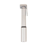 Zefal Micro Road Pump compact hand pump with black body and silver accents, suitable for Presta and Schrader valves.