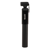 Zefal Mt. Mini Pump, compact mountain bike hand pump for MTB tires, 26-29 inches, black, with pressure gauge and ergonomic handle.