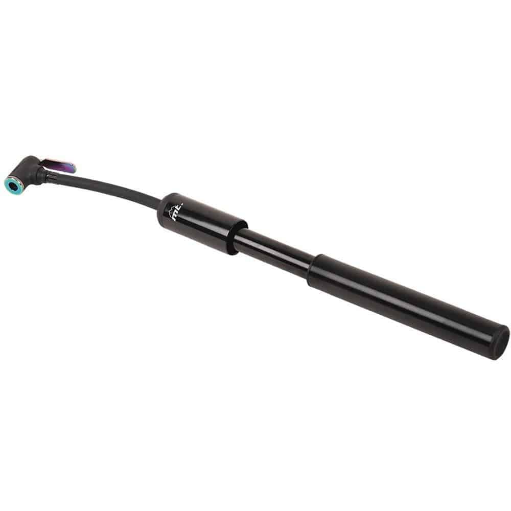 Zefal Mt. Mini Pump, compact mountain bike hand pump for MTB tires, suitable for 26-29 inch wheels, portable bike accessories