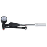 Zefal Z-Shock MTB suspension pump with pressure gauge for forks and shocks, black, compact bike accessories.