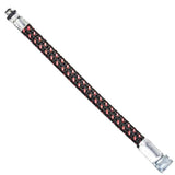 Zefal Presta Flexi Hose Pack replacement for bike pumps, showing flexible hose and mounting accessories.