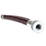 Zefal Presta Flexi Hose Pack replacement for bike pumps, showing flexible hose and mounting accessories for bike pump compatibility.