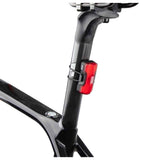 Zefal Vision R20 rear bike light with USB-C recharge, four lighting modes, and waterproof design for cycling safety.