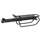 Zefal Raider R30 rear rack mounted on mountain bike seatpost, compatible with 25.4-31.8mm diameter, for bike accessories.