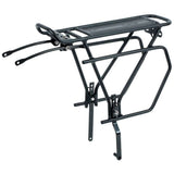 Zefal Raider R70 rear bike rack for disc and traditional brakes, durable bicycle accessories mounted on a bike frame.