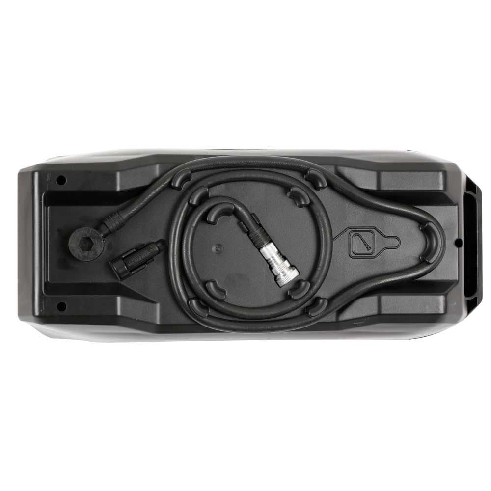 Zefal Tubeless Tank Air Booster for quick tubeless tyre installation, featuring a Presta valve for bicycle components.