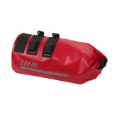 Zefal Z Adventure Aero front bike bag in waterproof, aerodynamic design with adjustable straps for cycling accessories.
