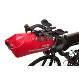Zefal Z Adventure Aero front bike bag, waterproof and aerodynamic, mounted on a bike frame for accessories storage.