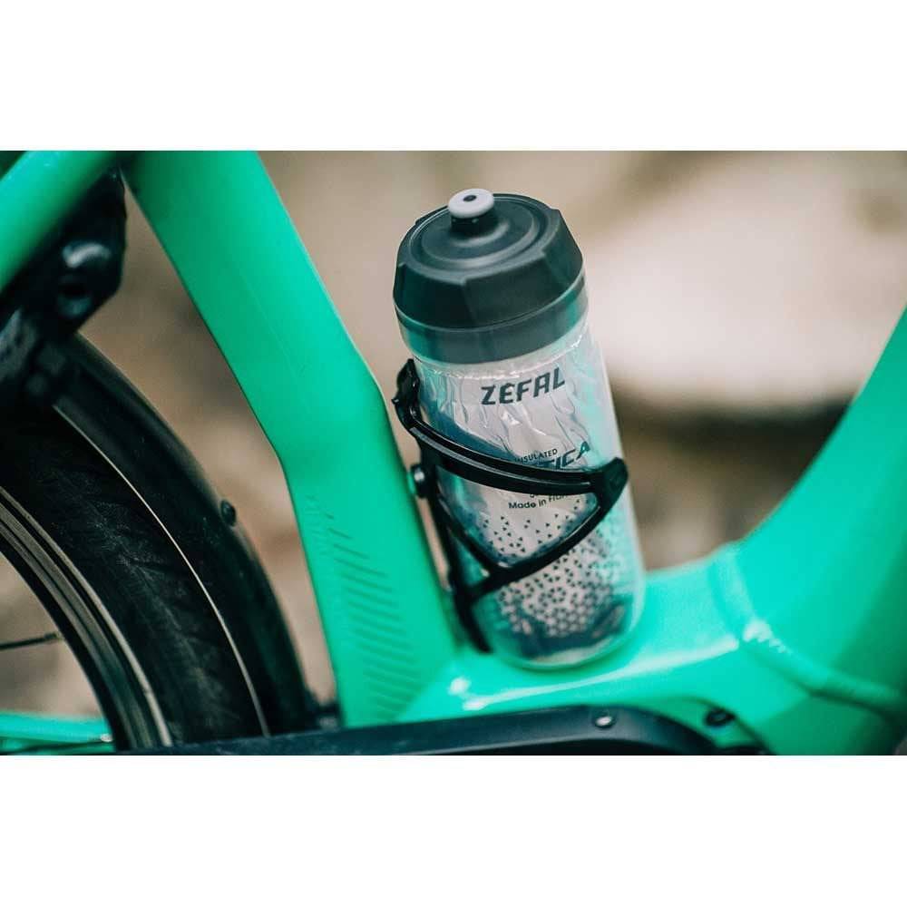 Zefal Arctica 55 insulated water bottle with 550ml capacity, featuring triple-layer temperature control and sleek design.
