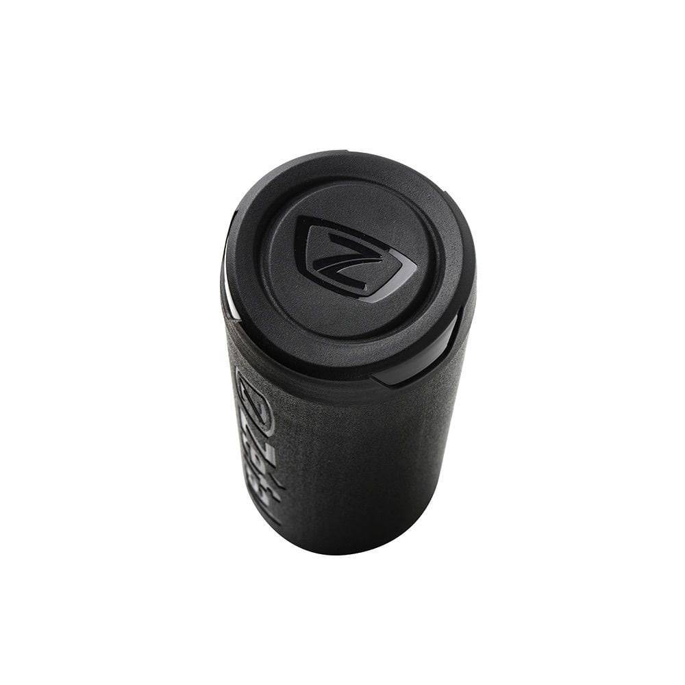 Zefal Z Box adjustable bike tool storage bottles mounted on a bike frame, designed for easy access and secure attachment.