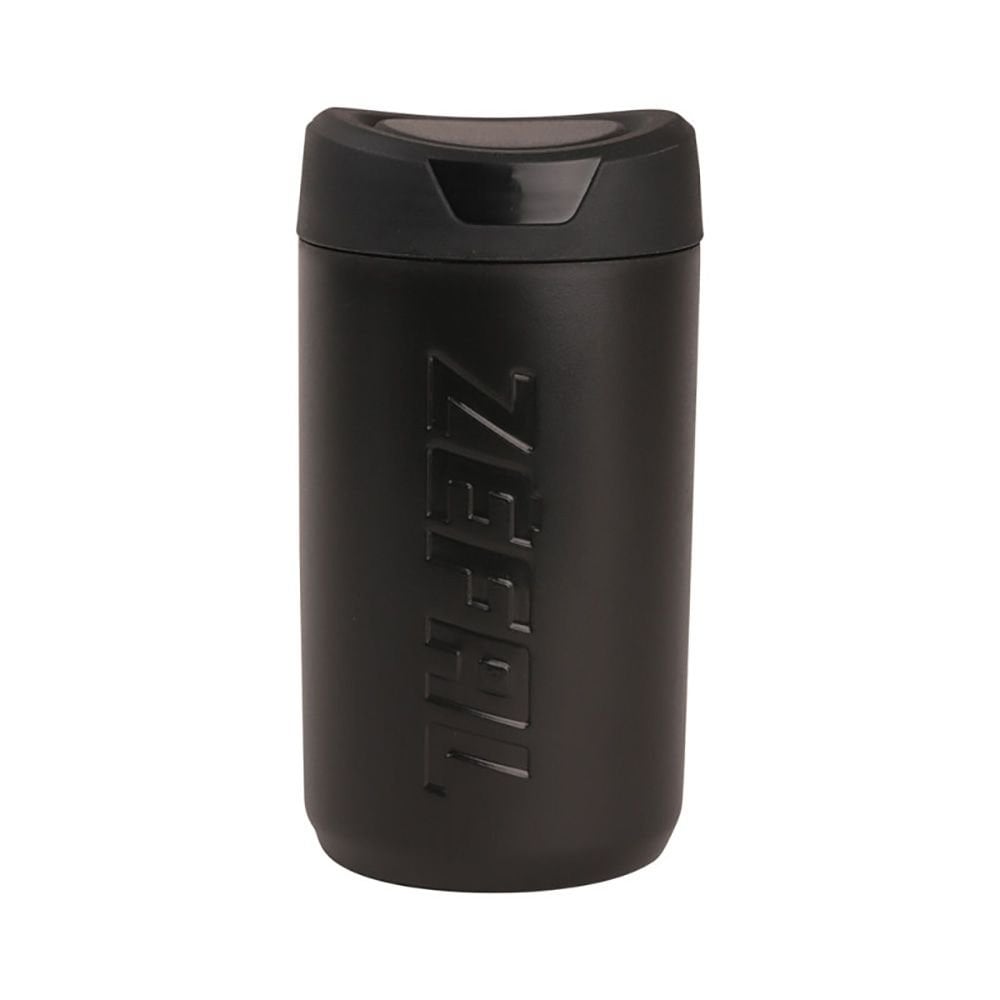Zefal Z Box tool bottles for bikes, adjustable frame-mounted storage bottles, black plastic with screw cap, accessory for cycling gear.